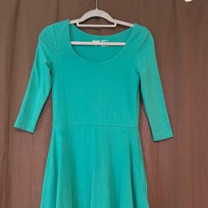 Pact Fit and Flare Dress (small)